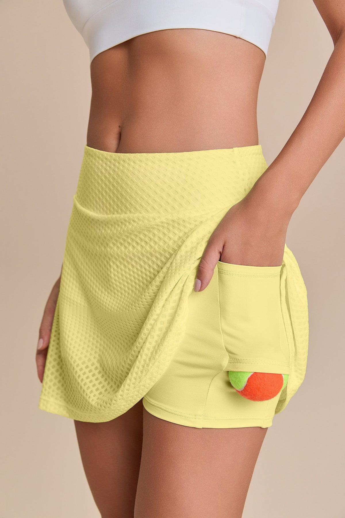 Effect Texture Run Skirt