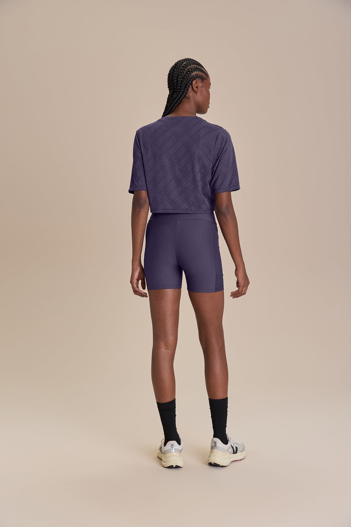 LIVE! Mesh Jacquard Top