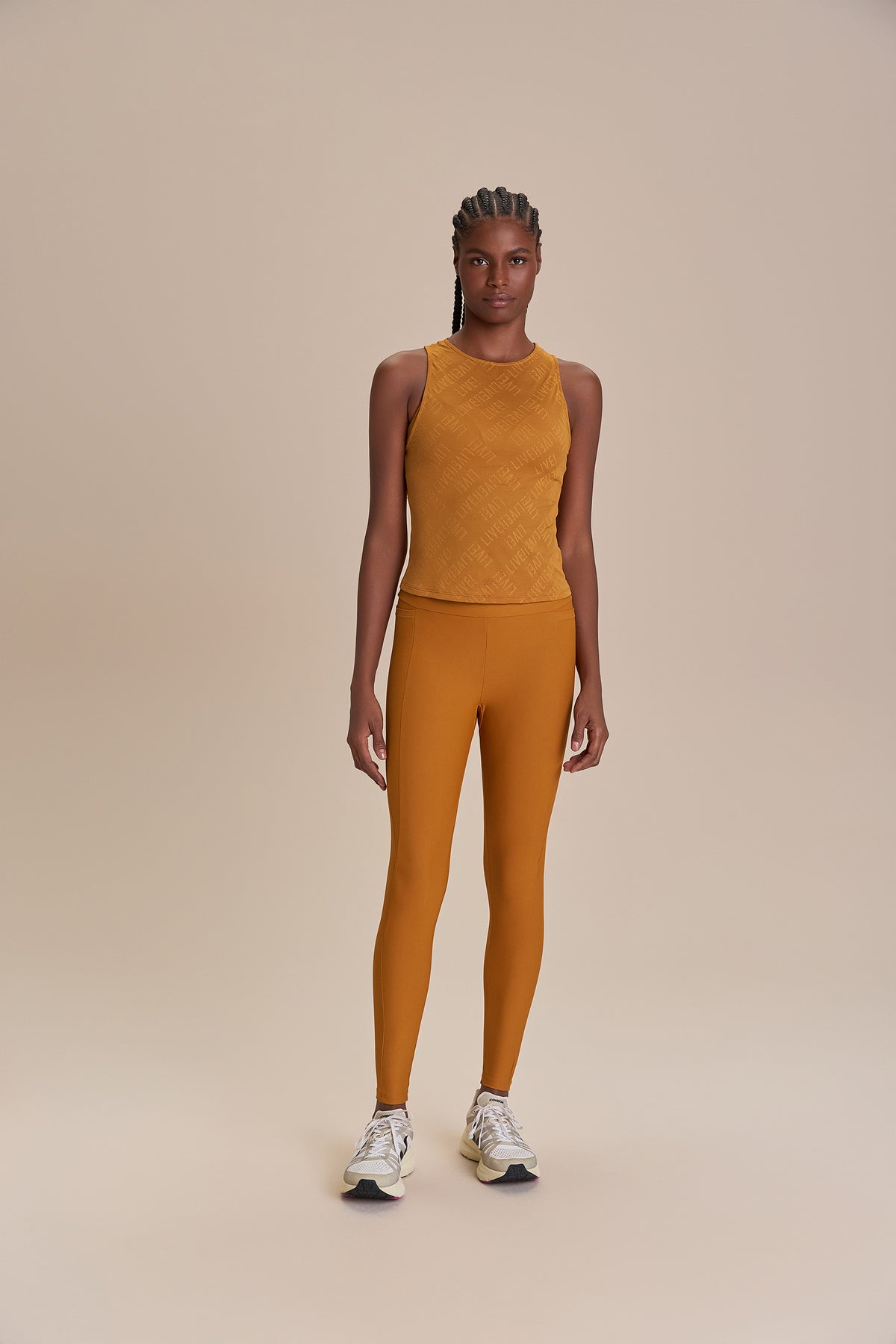 LIVE! Mesh Racerback Tank Top