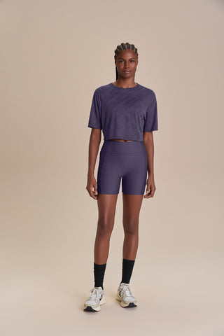 LIVE! Mesh Jacquard Top