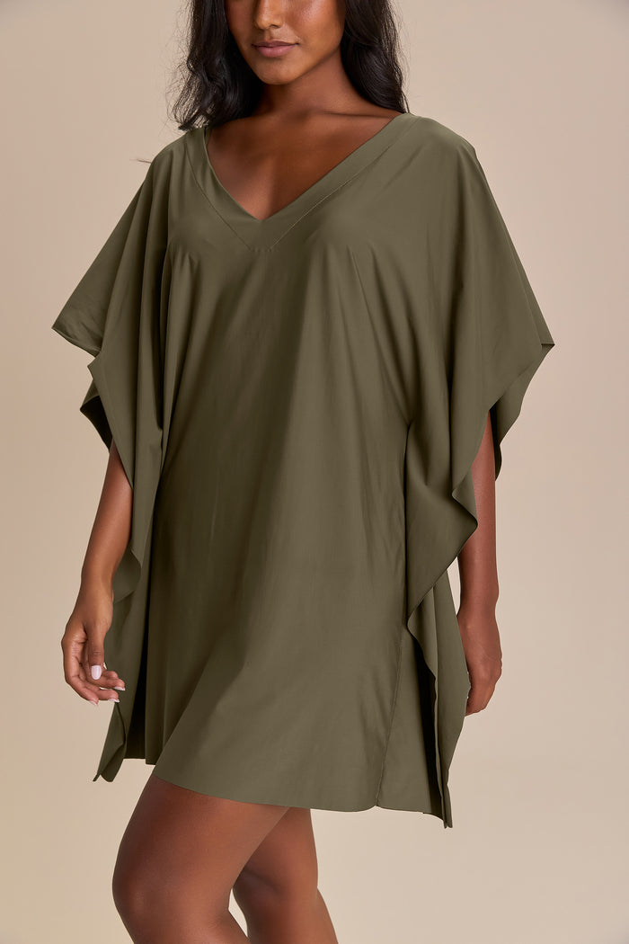Wide V-Neck Kaftan