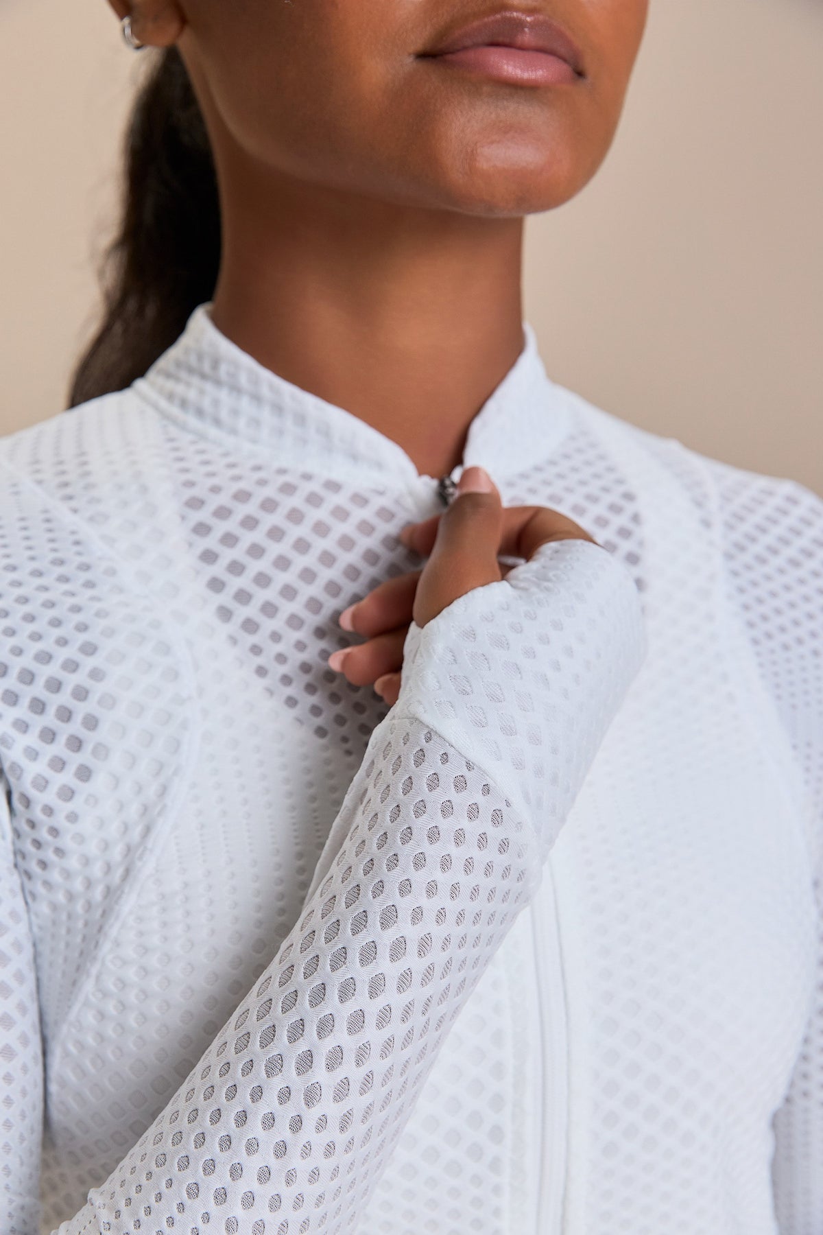 Effect Texture Run Jacket