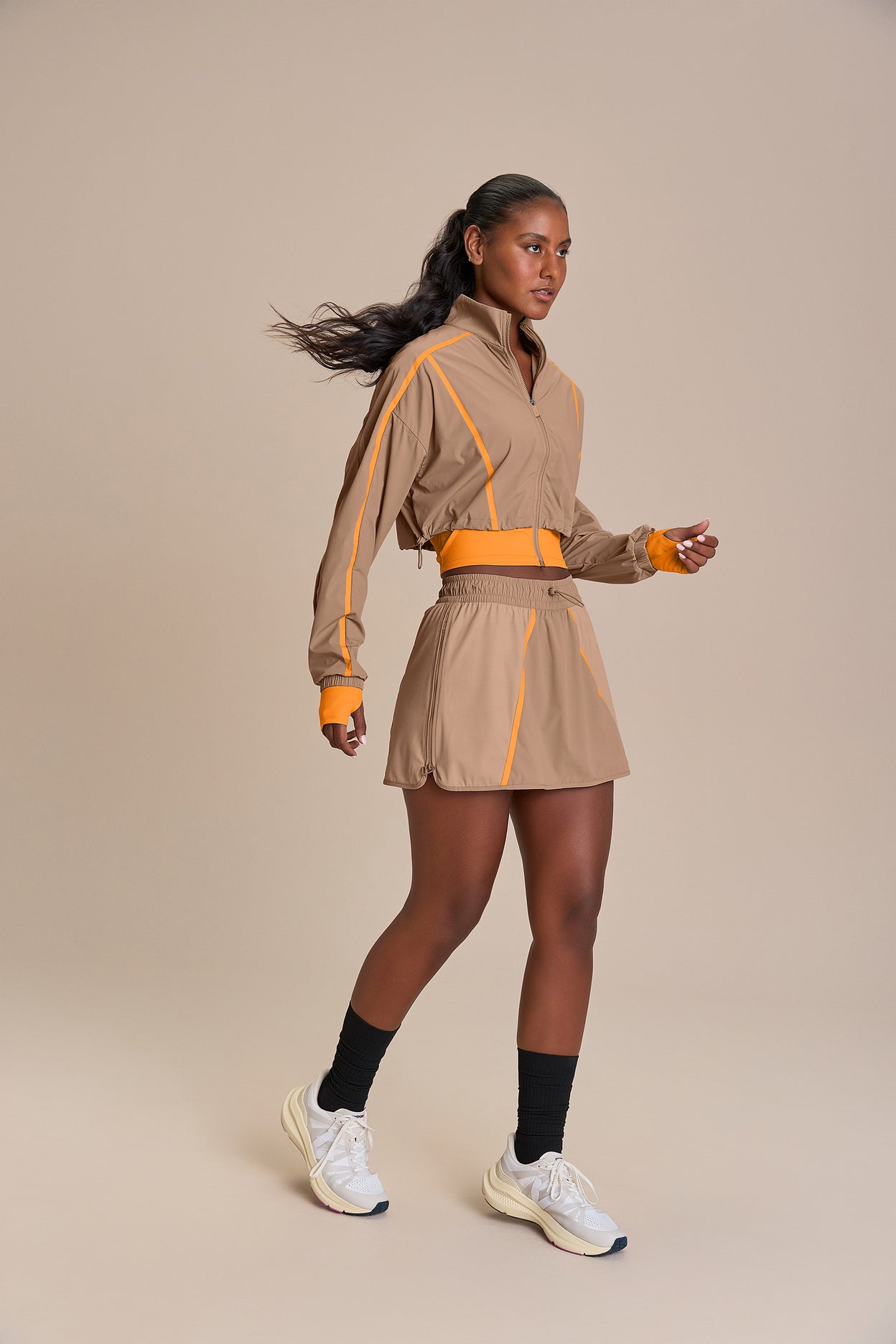 Mix Sportif Contrast Skirt