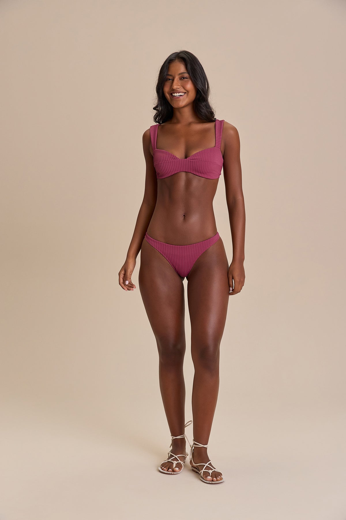 Tide Demi-Cup Bikini Top