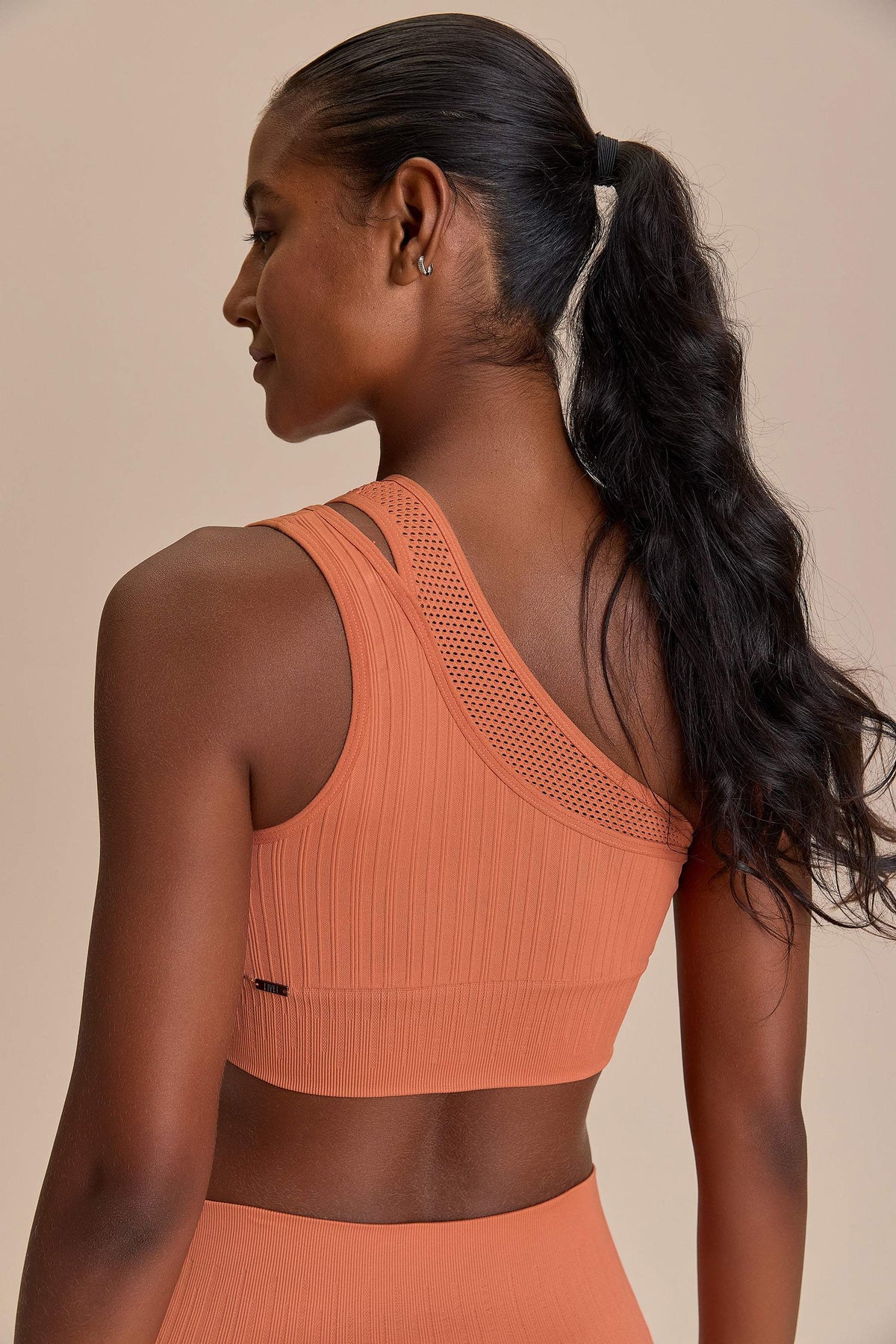 Seamless Pulse One-Shoulder Bra