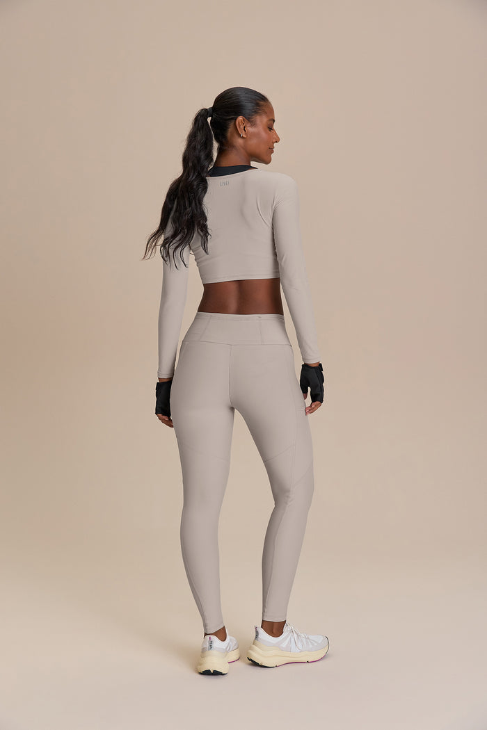 Harmony Crop Long-Sleeve Top