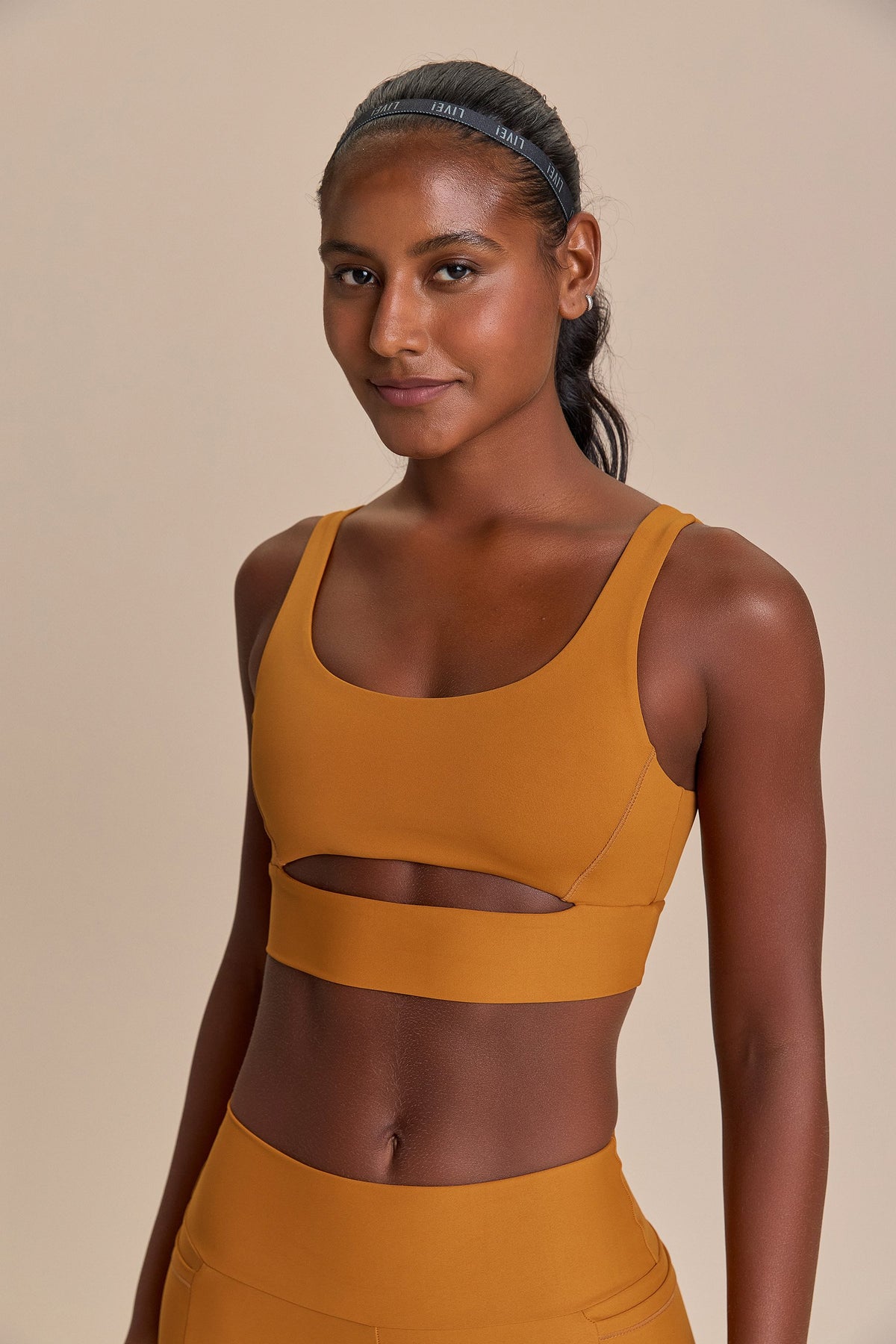 Cut Out Fit Green® Bra