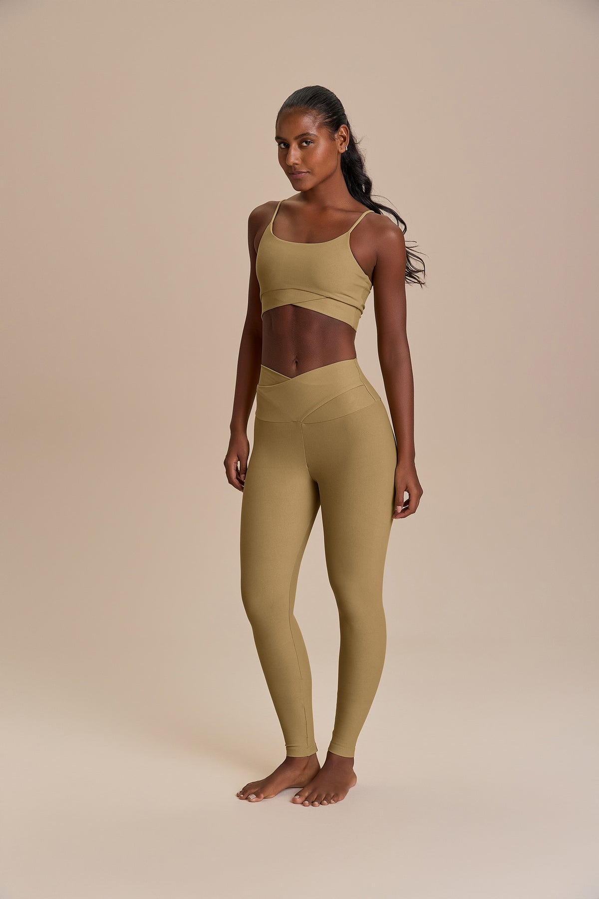 Cross Front Active® Long Leggings