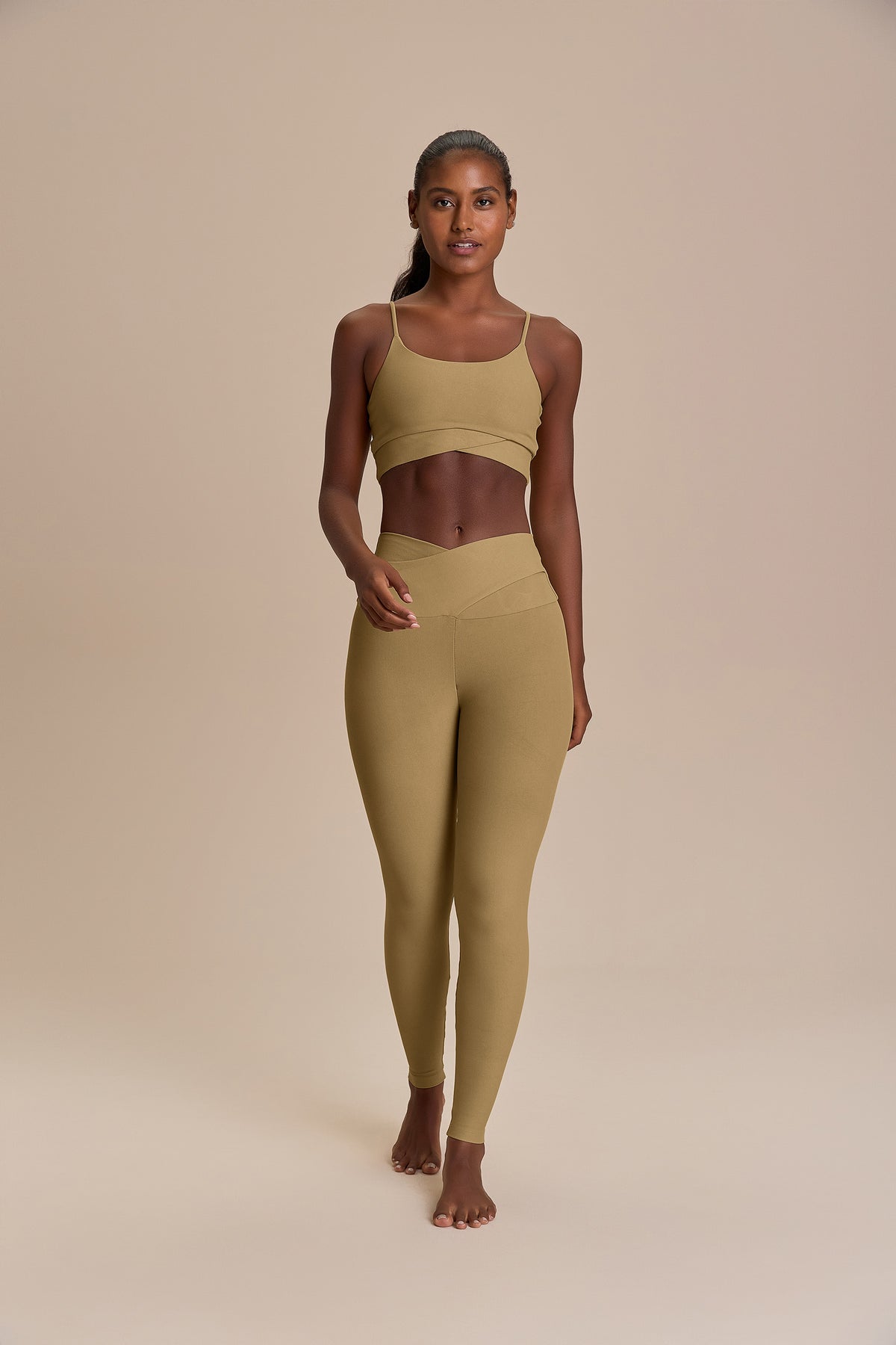 Cross Front Active® Long Leggings