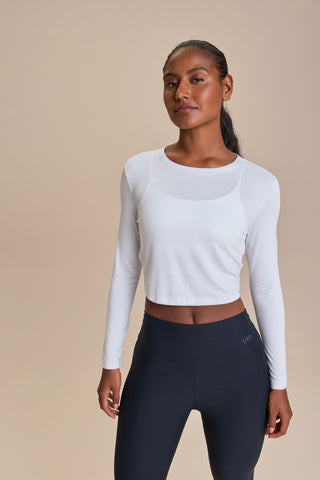 Visco Heart ML Crop Tee