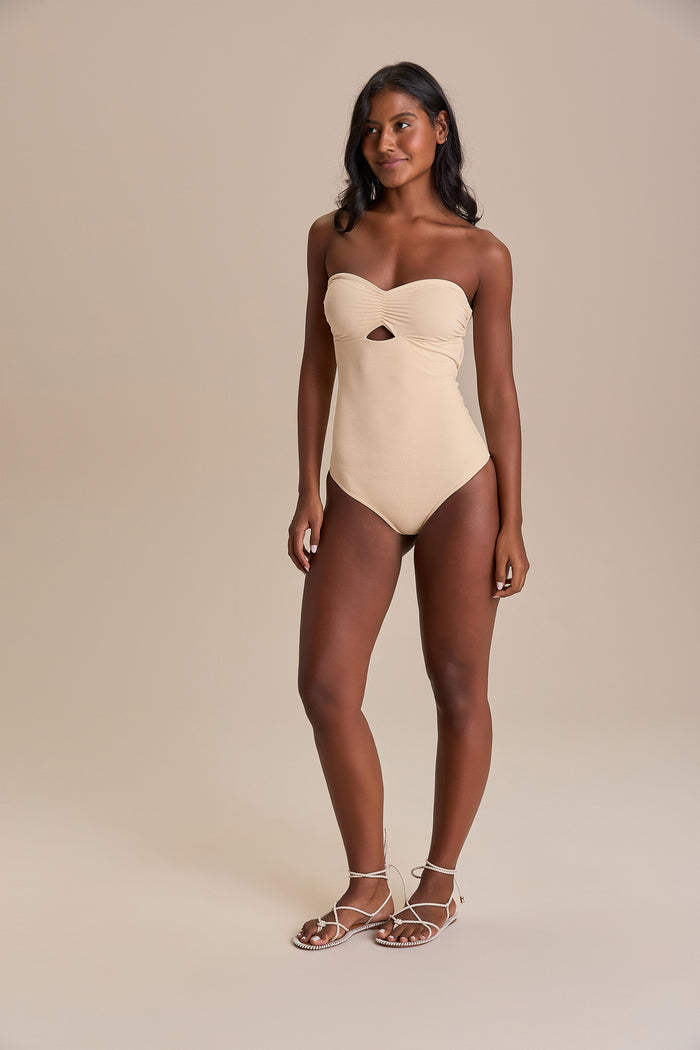 Spell Ruched One-Piece Swimsuit
