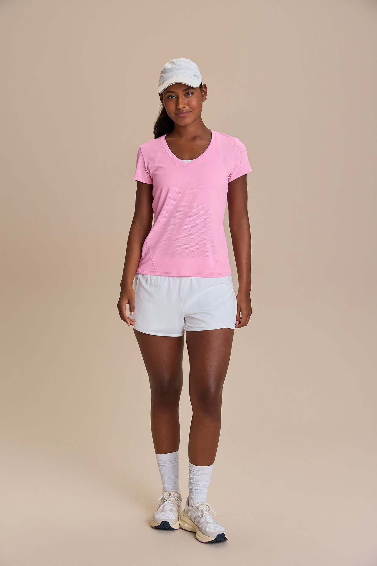 Action Side V-Neck T-Shirt