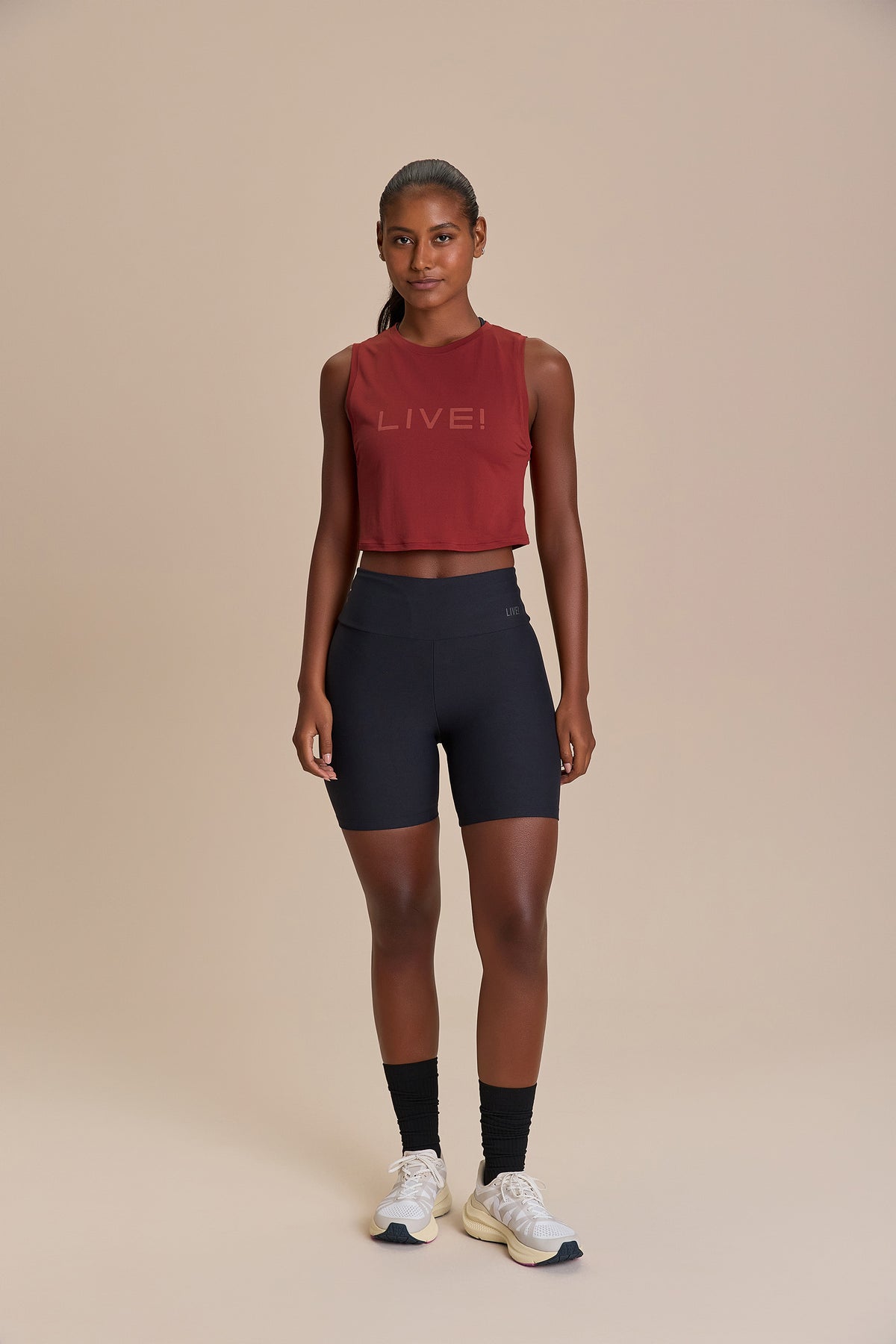 LIVE! Comfort Crop Tank Top