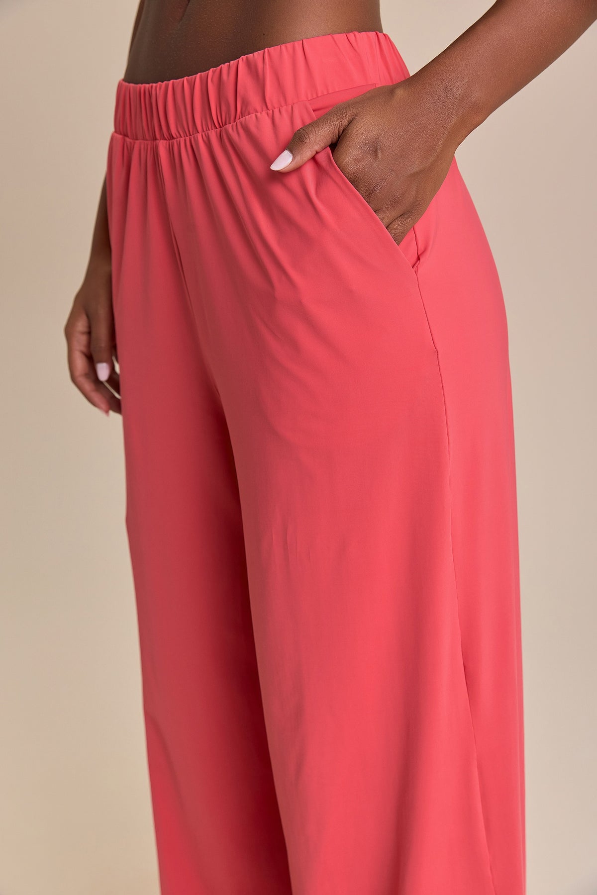 Wide Slit Pants