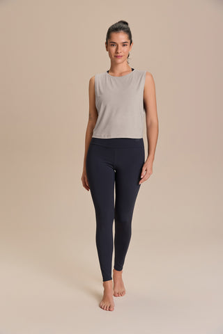 Serene Whisper Slate Tank Top