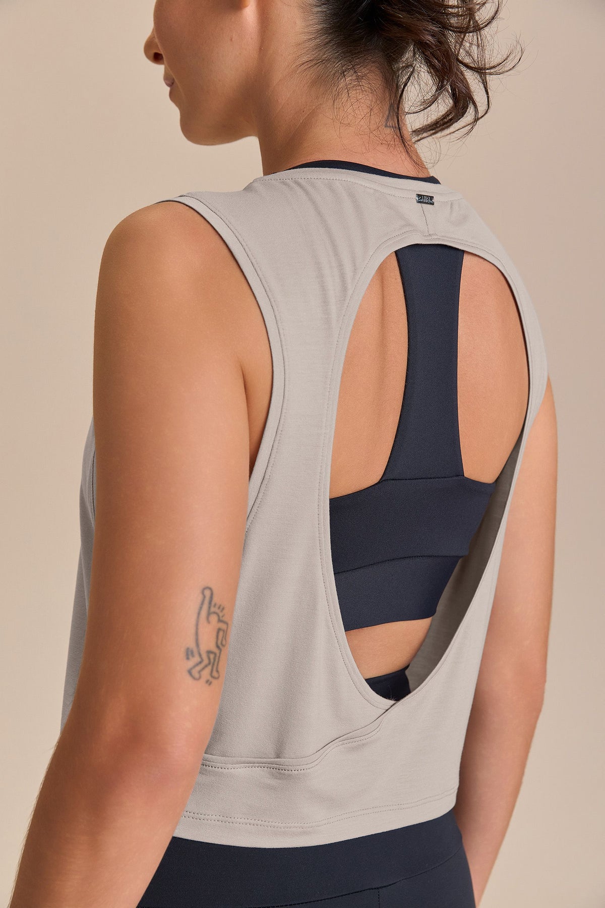 Serene Whisper Slate Tank Top
