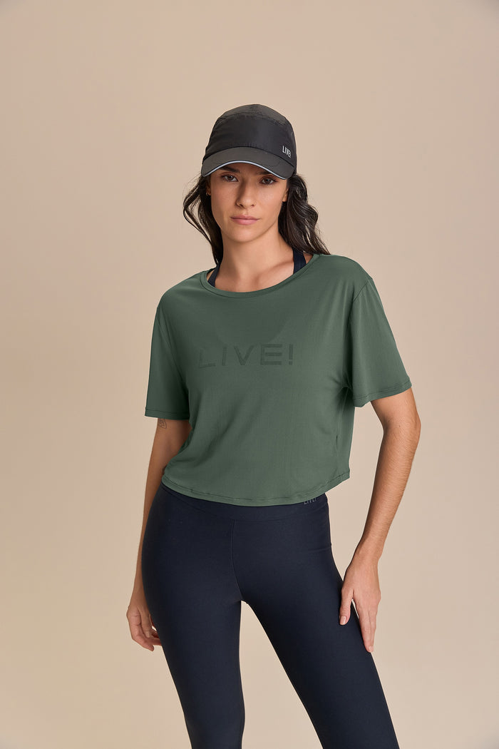 LIVE! Comfort Cropped T-Shirt