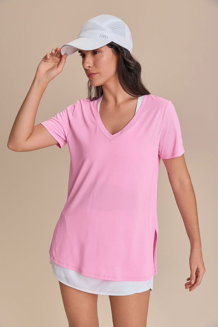 Action V-Neck T-Shirt