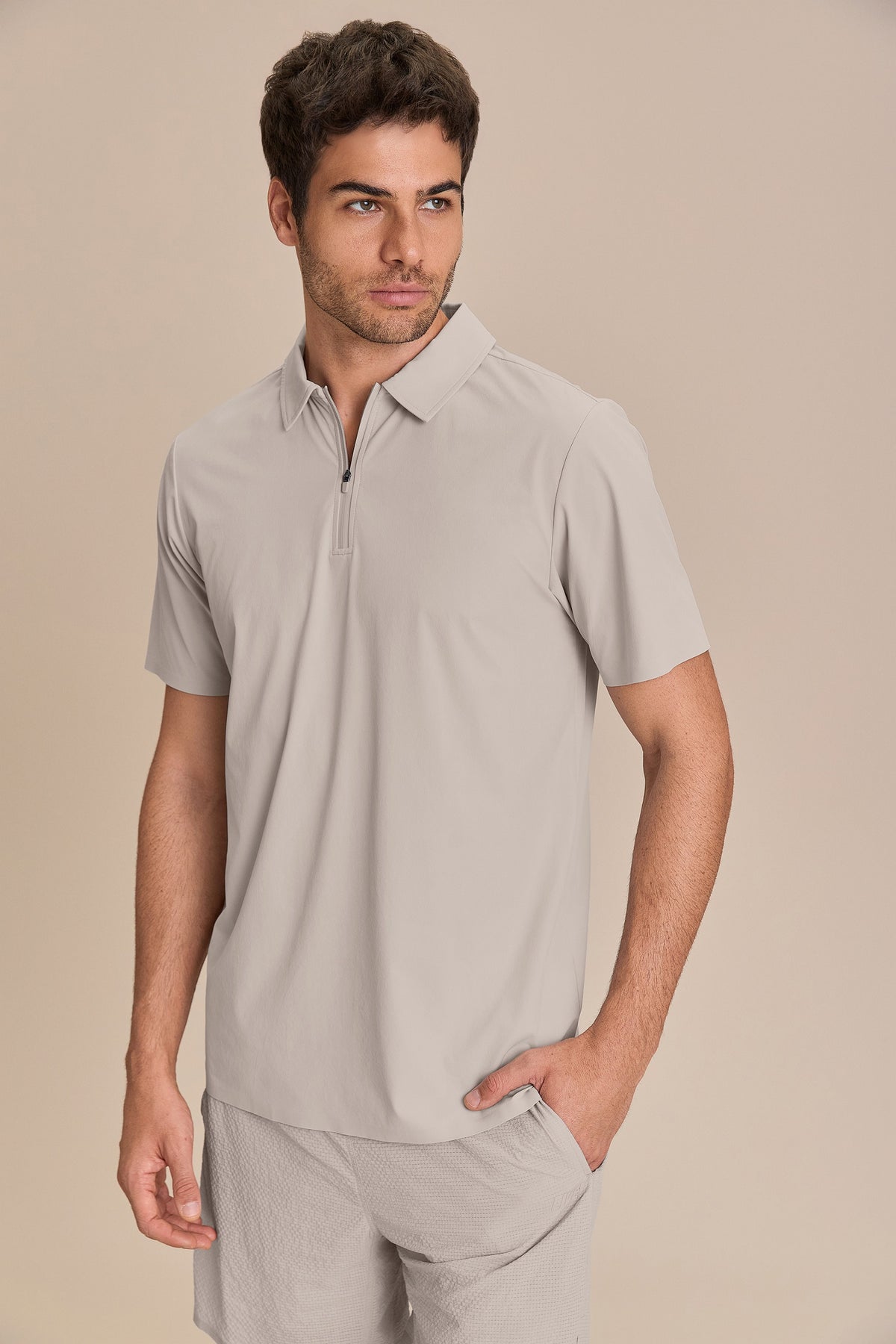 Zip Comfy Men's Polo
