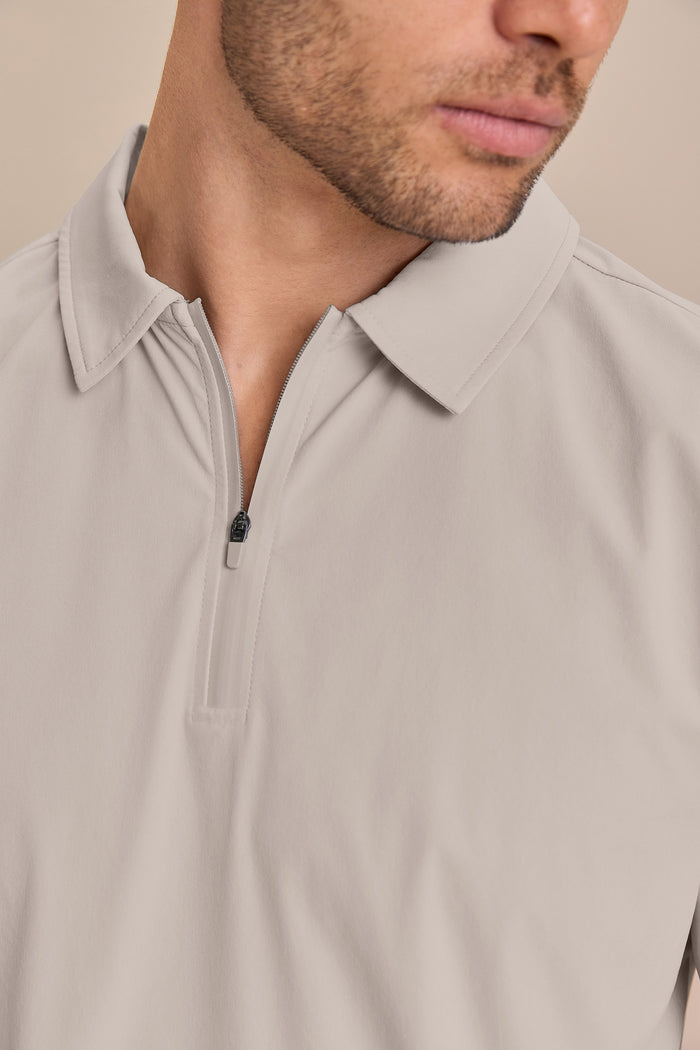 Zip Comfy Men's Polo