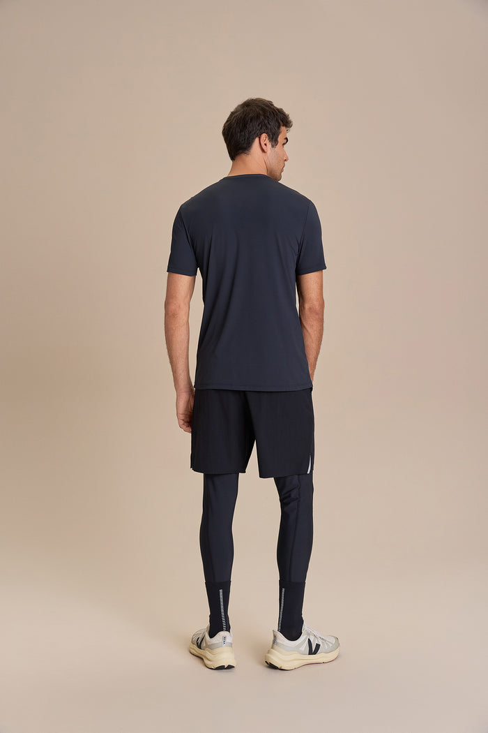 Men's Comfy Line Link T-Shirt - Black