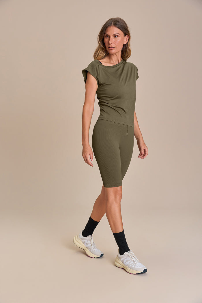 Twist Pima Slim T-Shirt