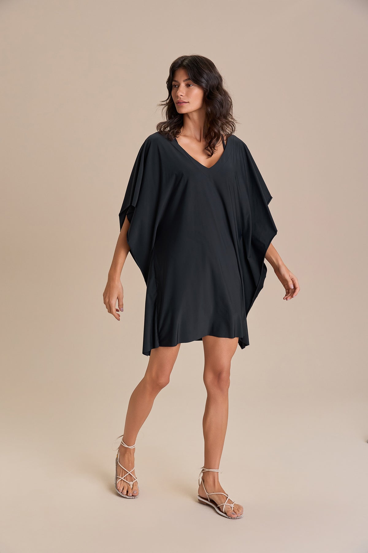Wide V-Neck Kaftan