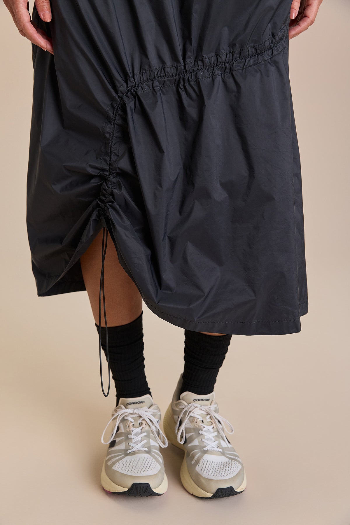 Nylon Light Midi Skirt