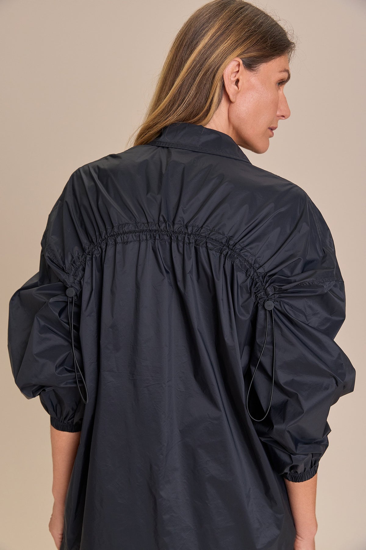 Oversized Nylon Light Shirt