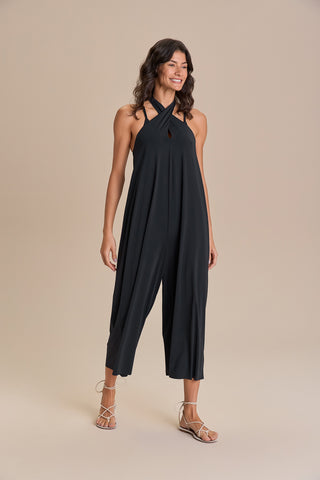 Wide One-Shoulder Jumpsuit