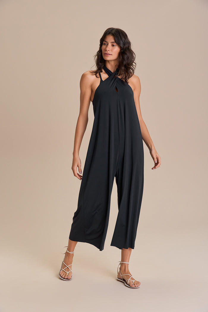 Wide One-Shoulder Jumpsuit