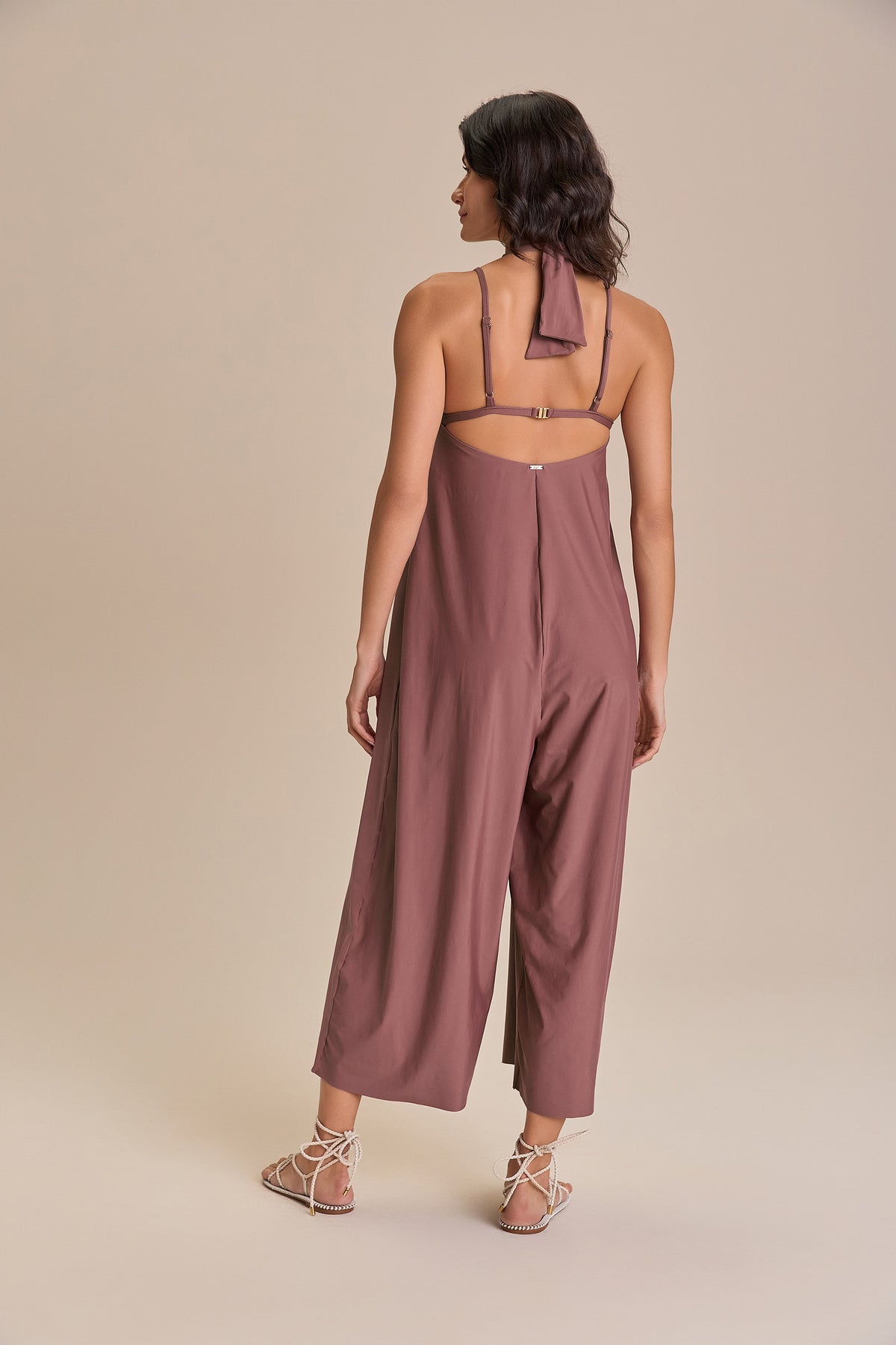 Wide One-Shoulder Jumpsuit