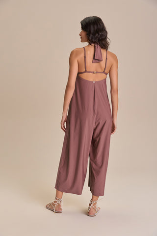 Wide One-Shoulder Jumpsuit