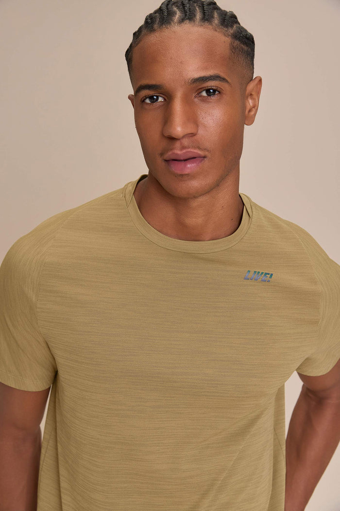 Men's Comfy Raglan Skin T-Shirt