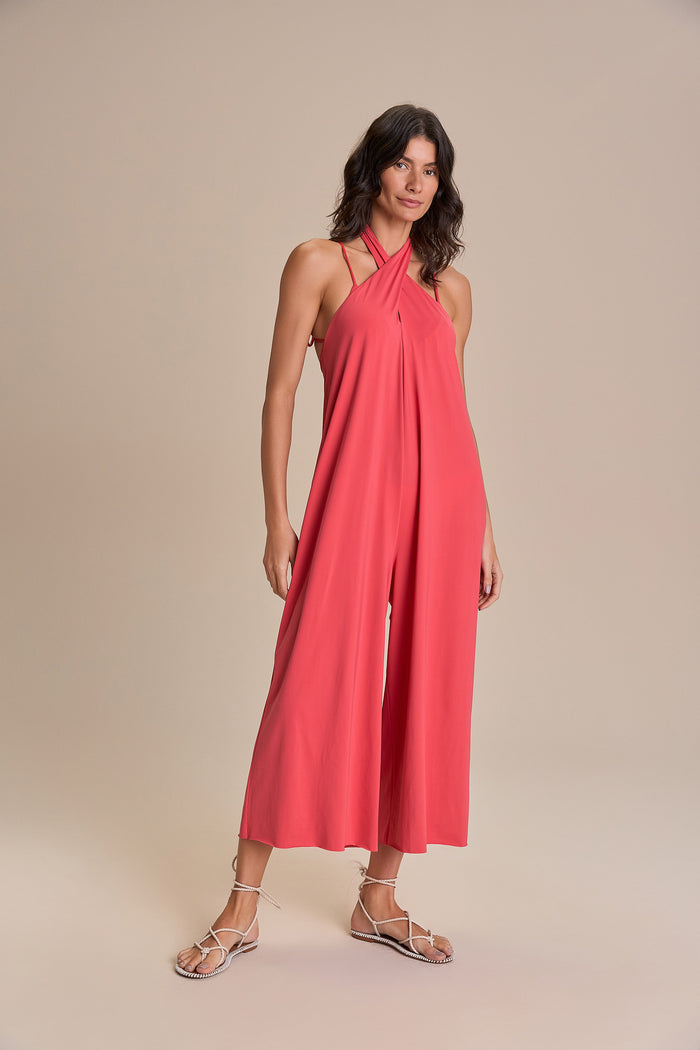 Wide One-Shoulder Jumpsuit