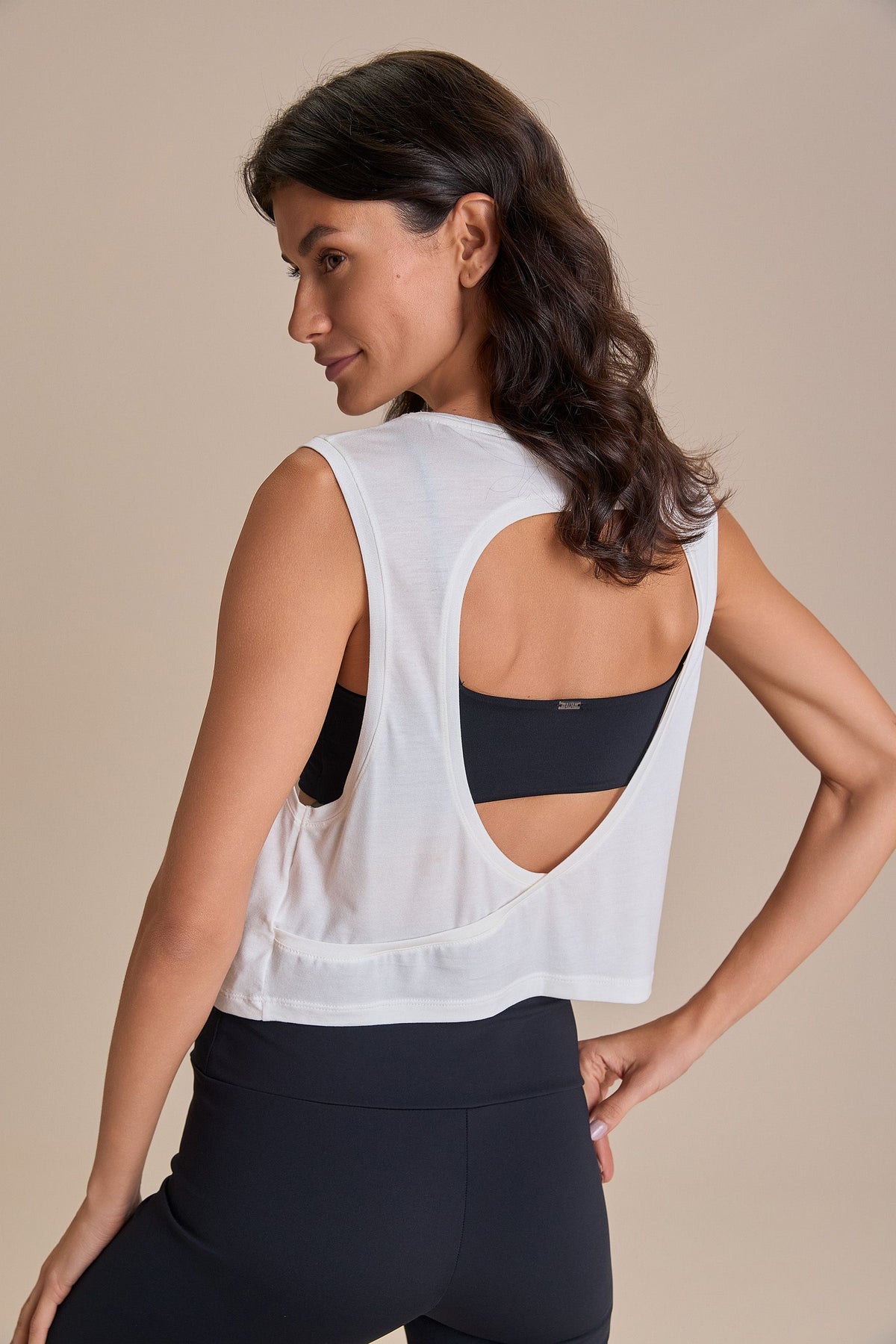 Serene Whisper Slate Tank Top
