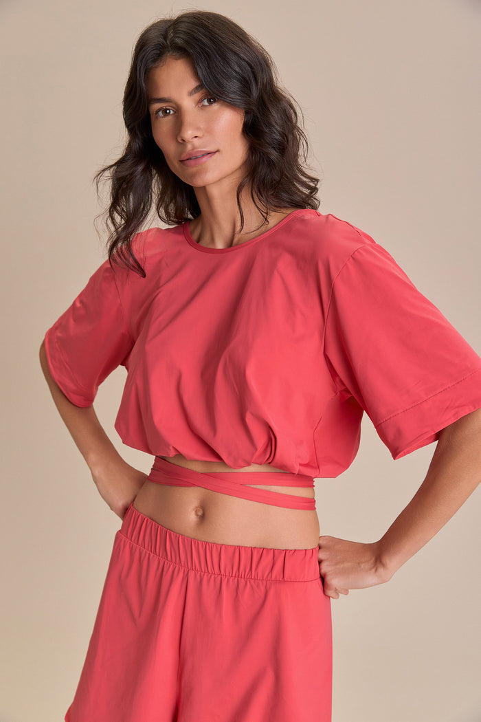 V Wide Blouse