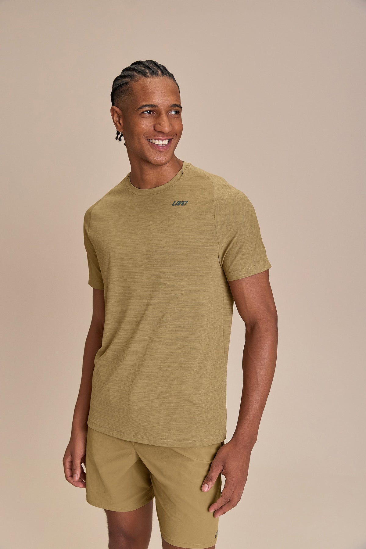 Men's Comfy Raglan Skin T-Shirt
