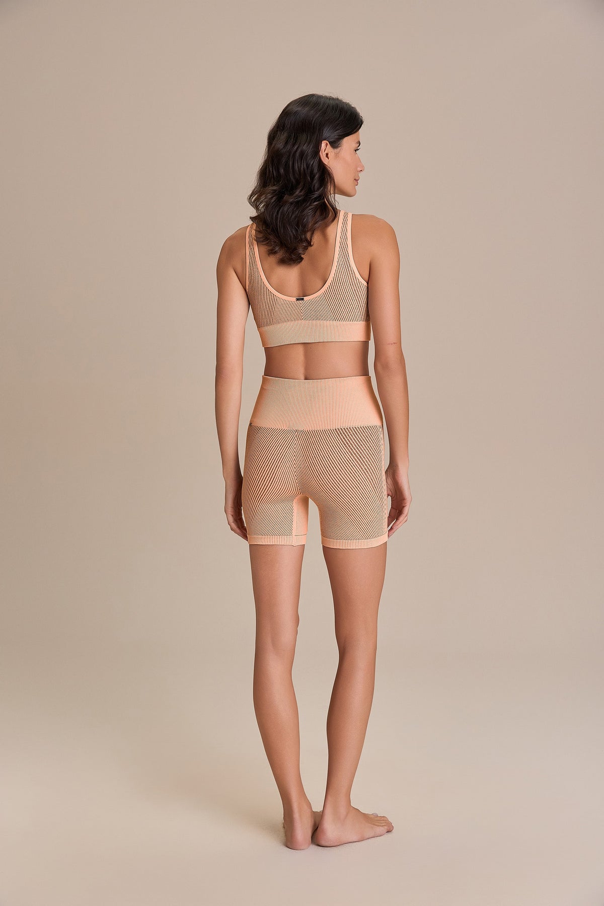 Seamless Diagonal Shorts