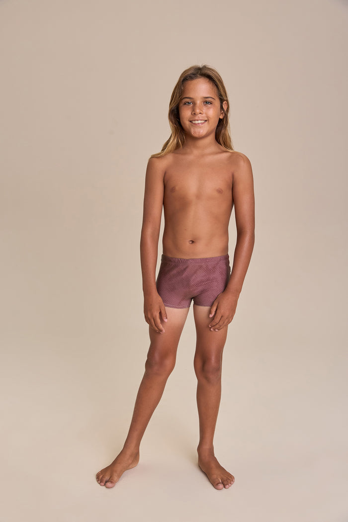 Sea Dusk Kids Swim Trunks