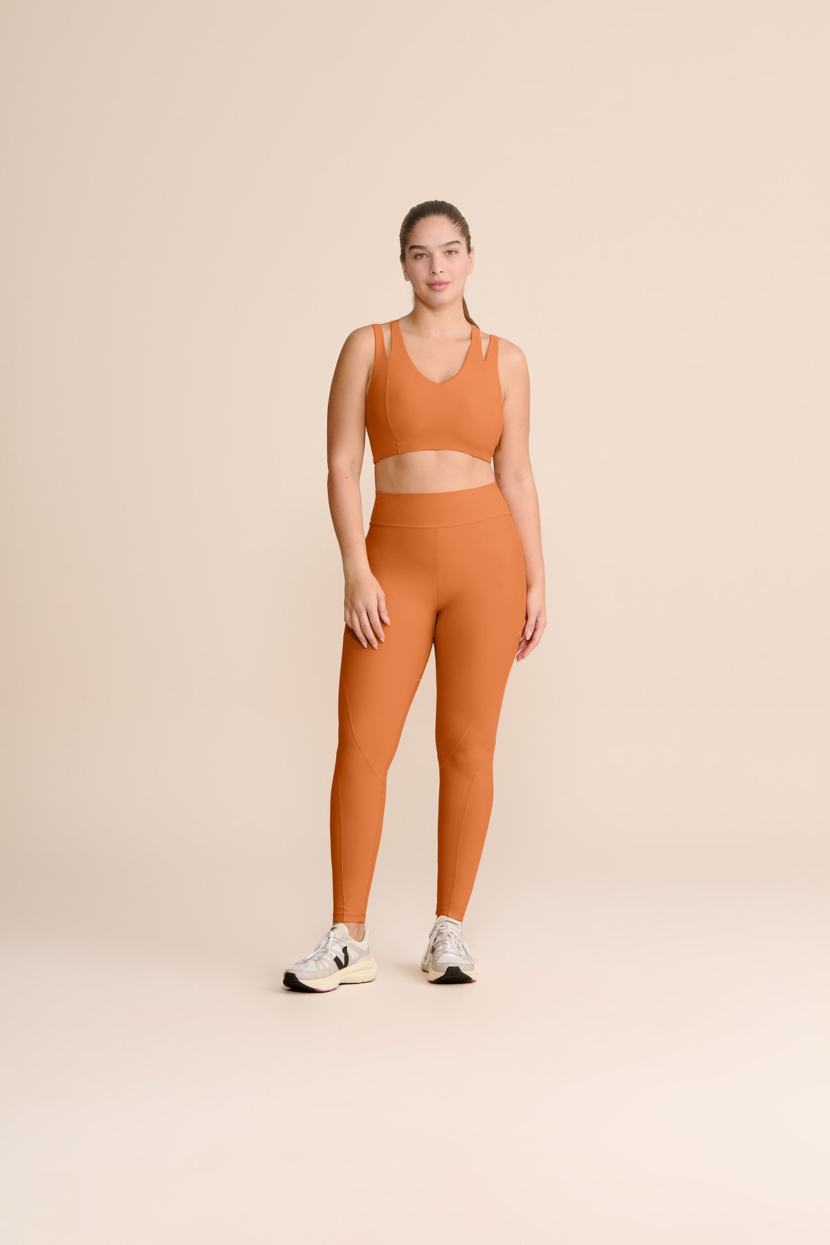 Cut Out Clash Sports Bra