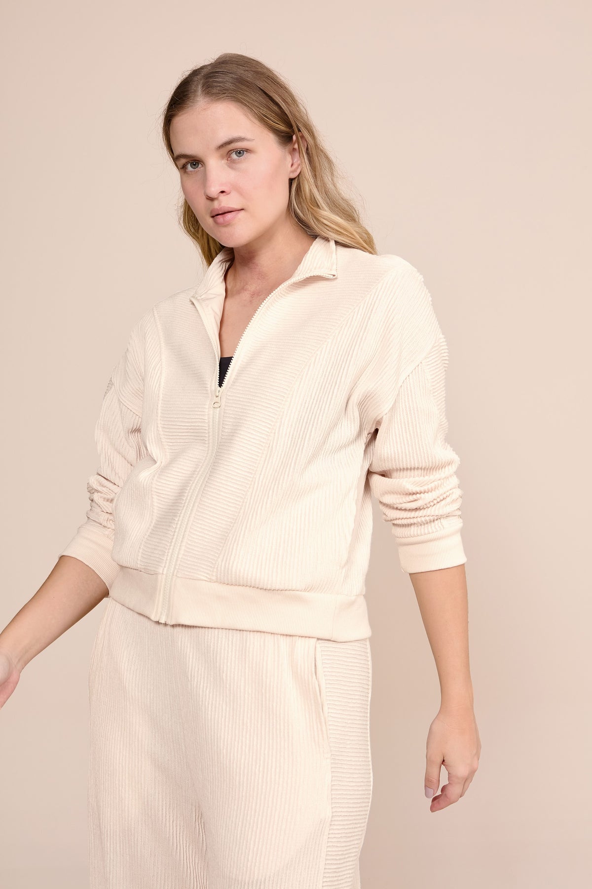 Bold Fleece Bomber Jacket