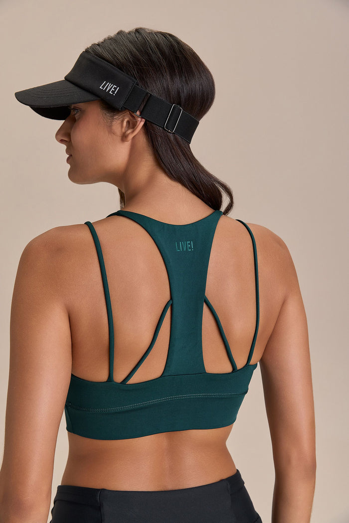 ByNature Mystical Racerback Sports Bra