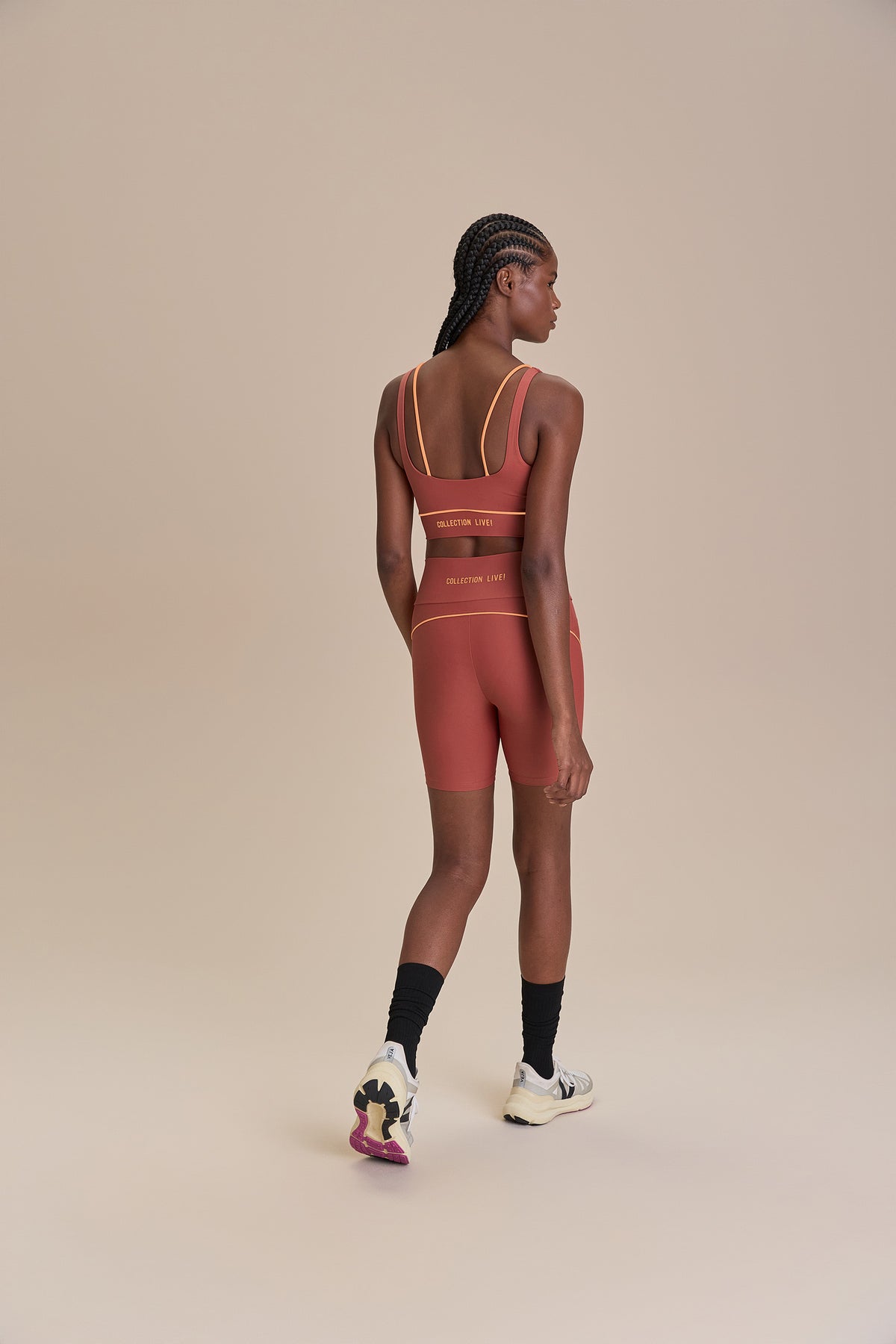 Contrast Piping Shorts