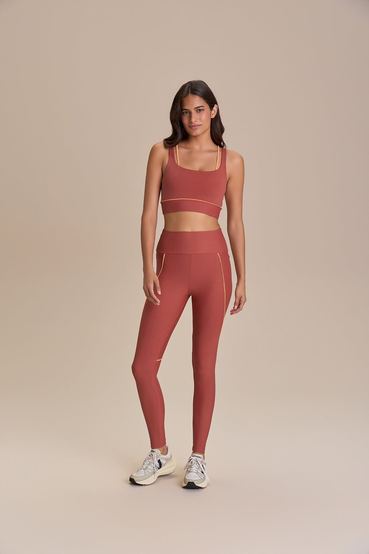 Contrast Piping Top