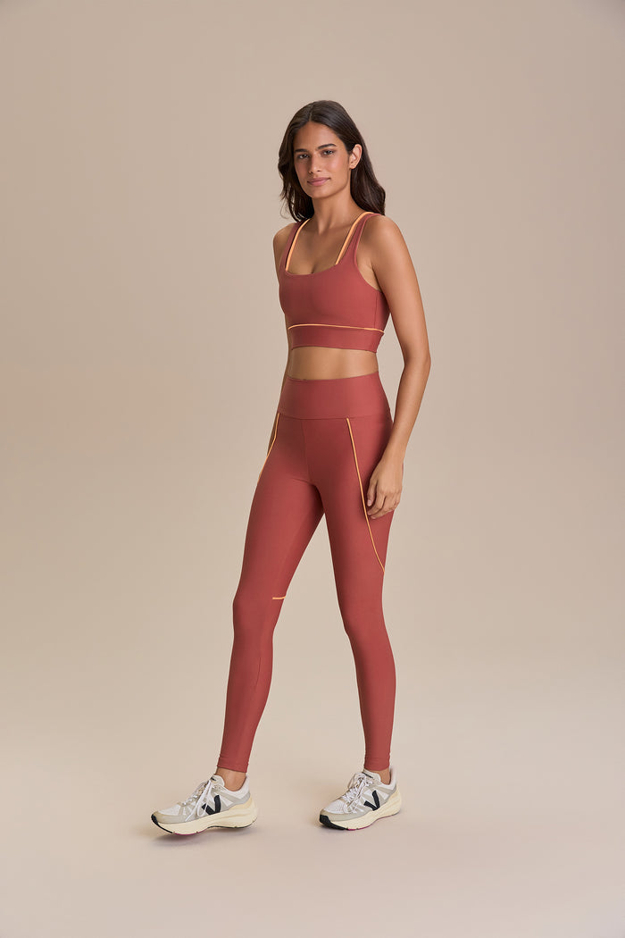 Contrast Piping Legging