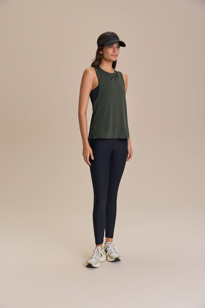Comfort Racerback Tie Tank