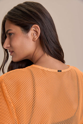 Net Cropped T-Shirt