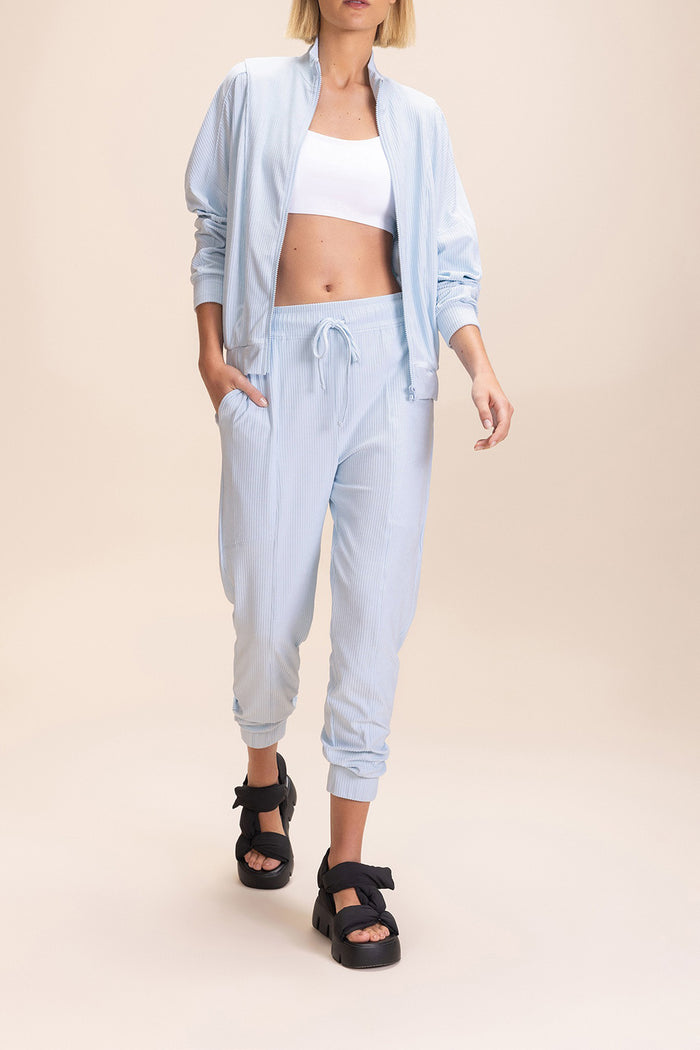 Rib Plush Pants