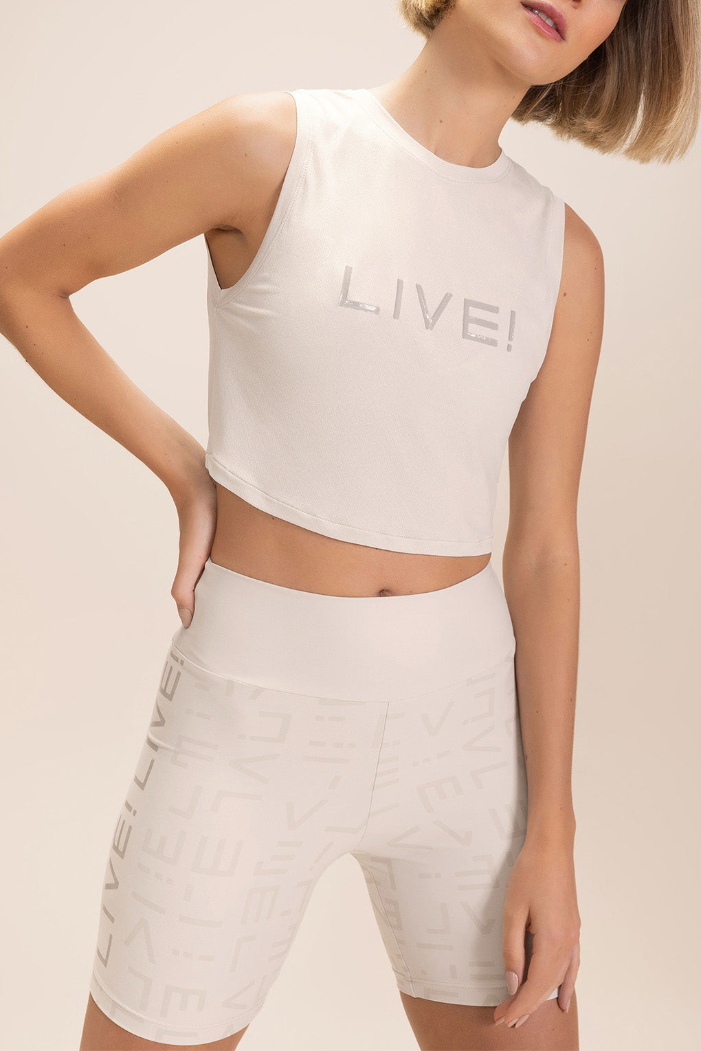 LIVE! Comfort Crop Tank Top